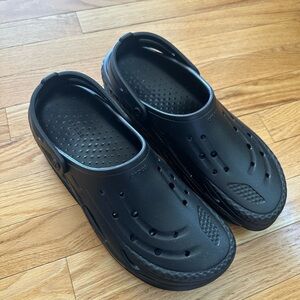 Black Crocs Clogs